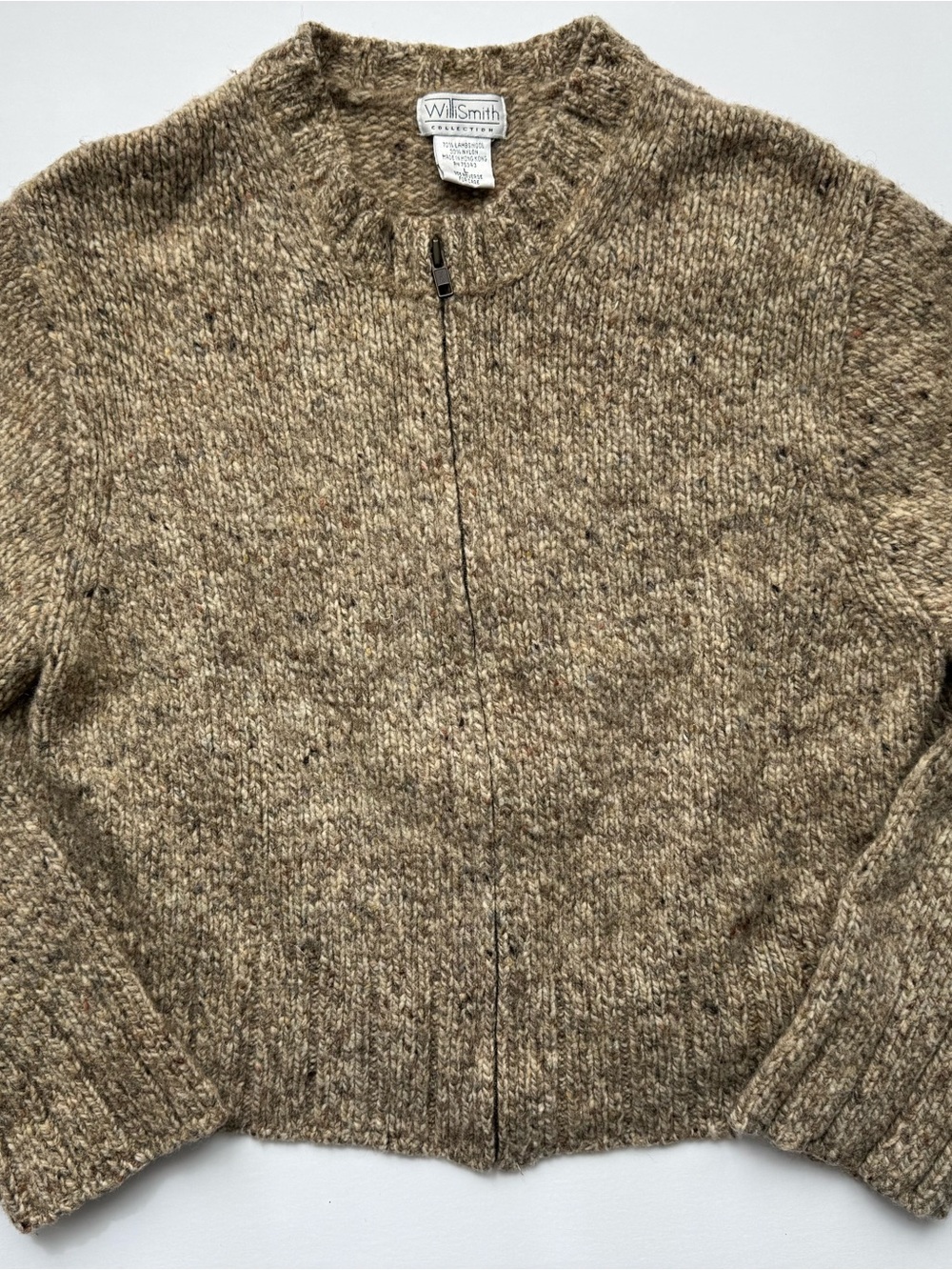 Vintage Grandpa Heritage Classic Cottagecore Timeless Wool Knit Cardigan